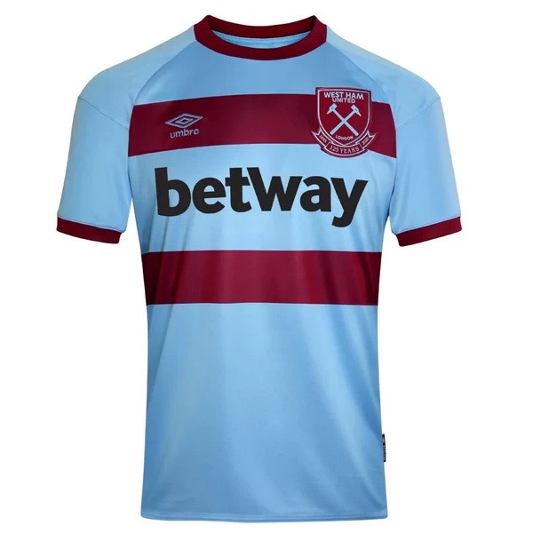 Tailandia Camiseta West Ham United Segunda Equipación 2020-2021 Azul